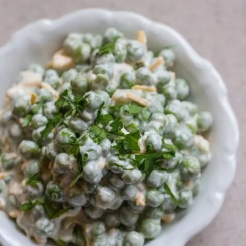 Mom’s Easy Pea Salad