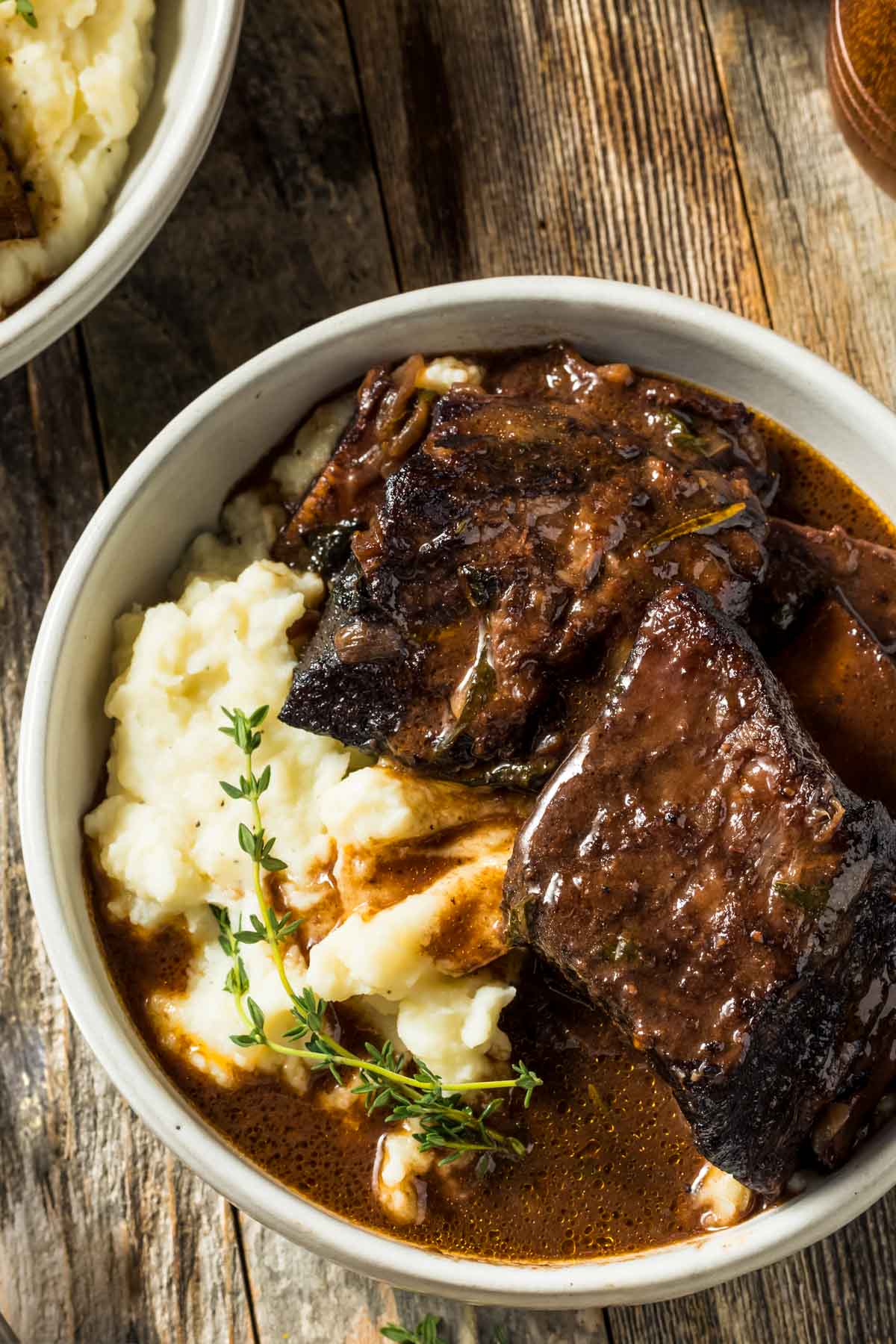 Incredible Braised Beef Short Ribs With Red Wine & Garlic