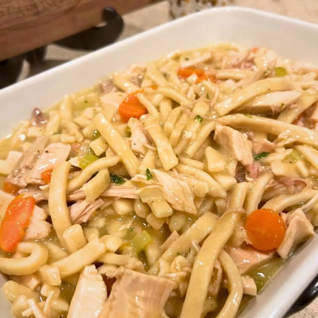 Old Fashioned Turkey And Noodles Recipe